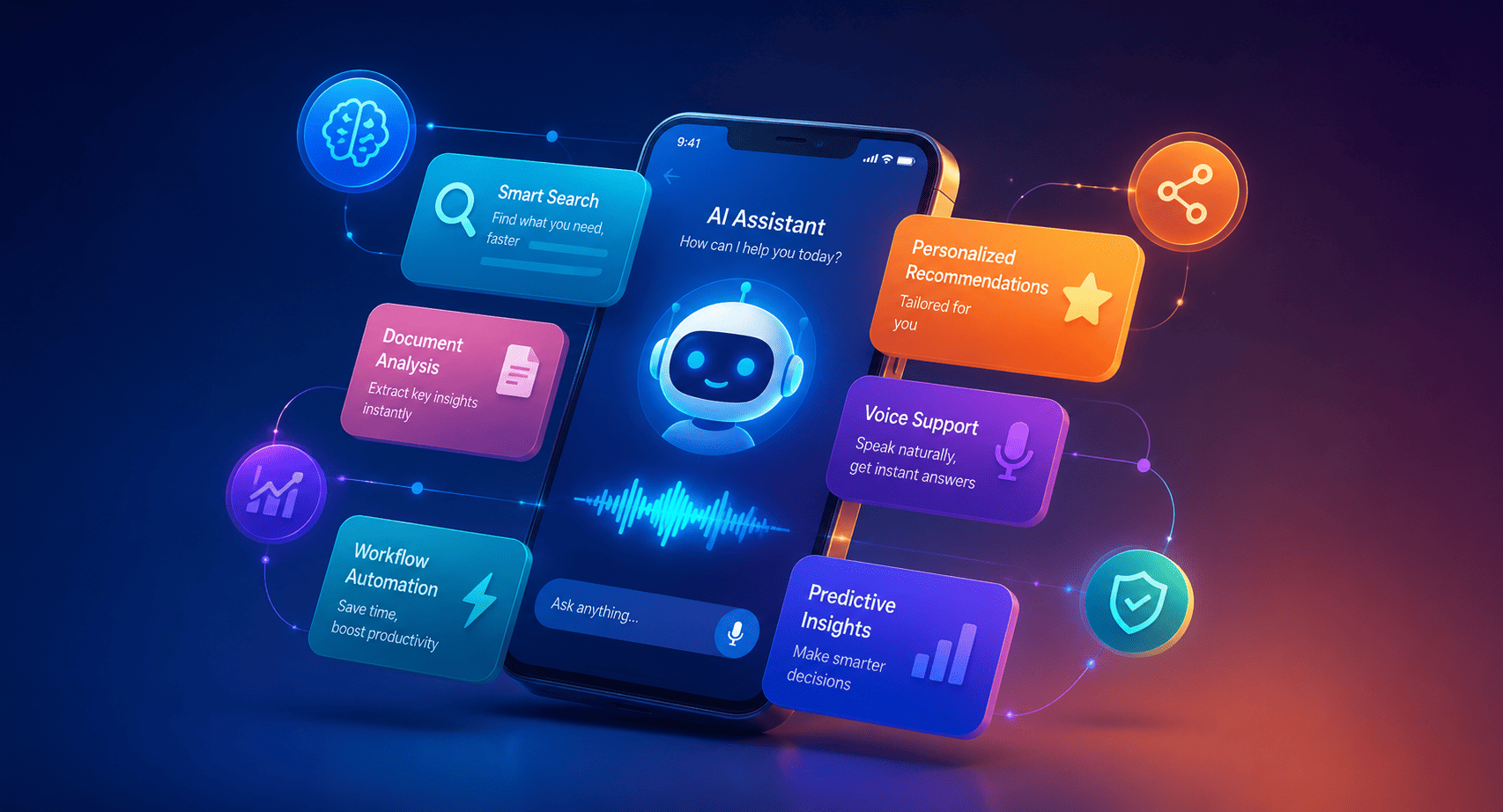 AI based mobile apps that automate and personalize